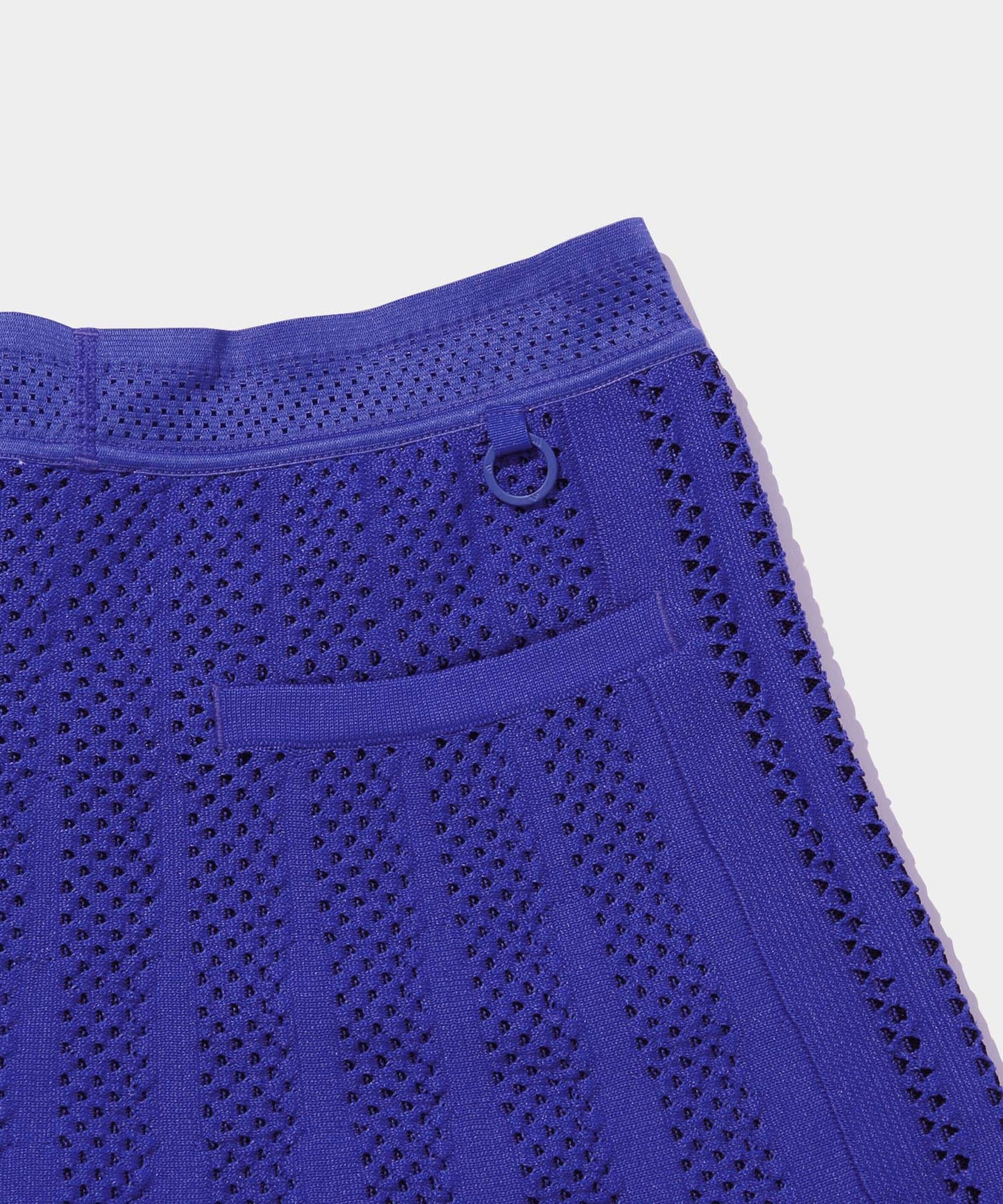 adidas women's PRIMEKNIT ジャカードスカート BLUE