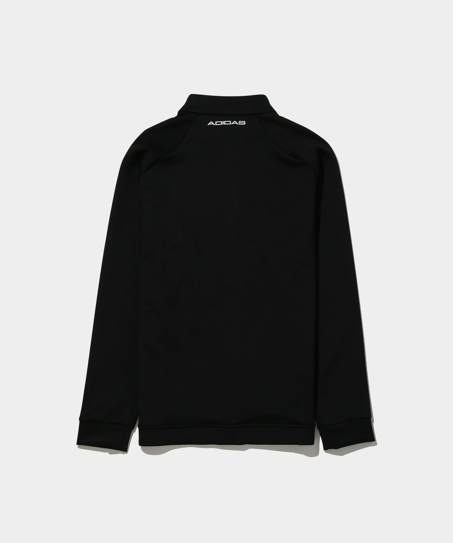 adidas ファブリックミックス 長袖フルジップジャケット BLACK