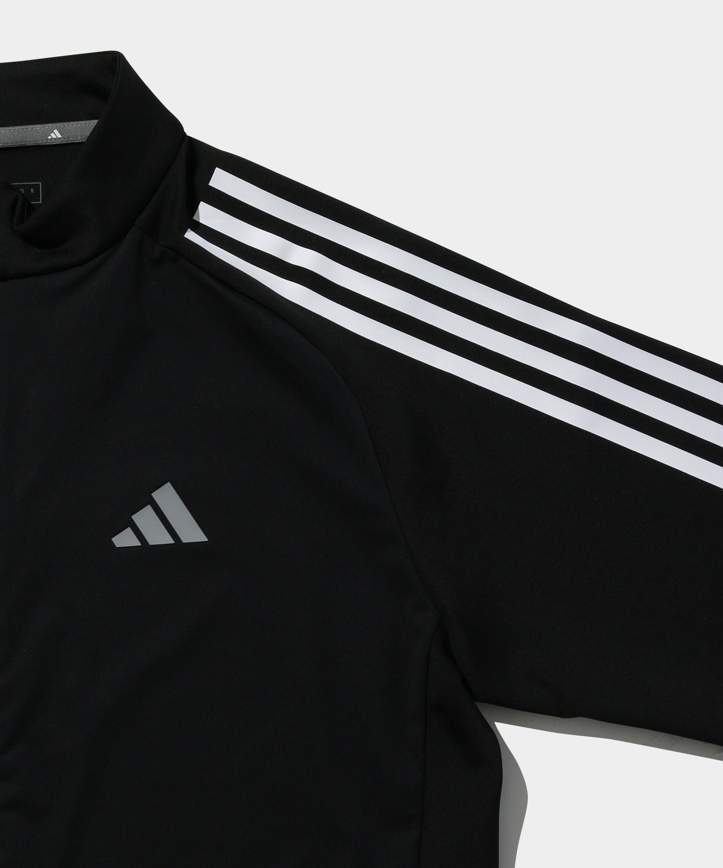 adidas ファブリックミックス 長袖フルジップジャケット BLACK