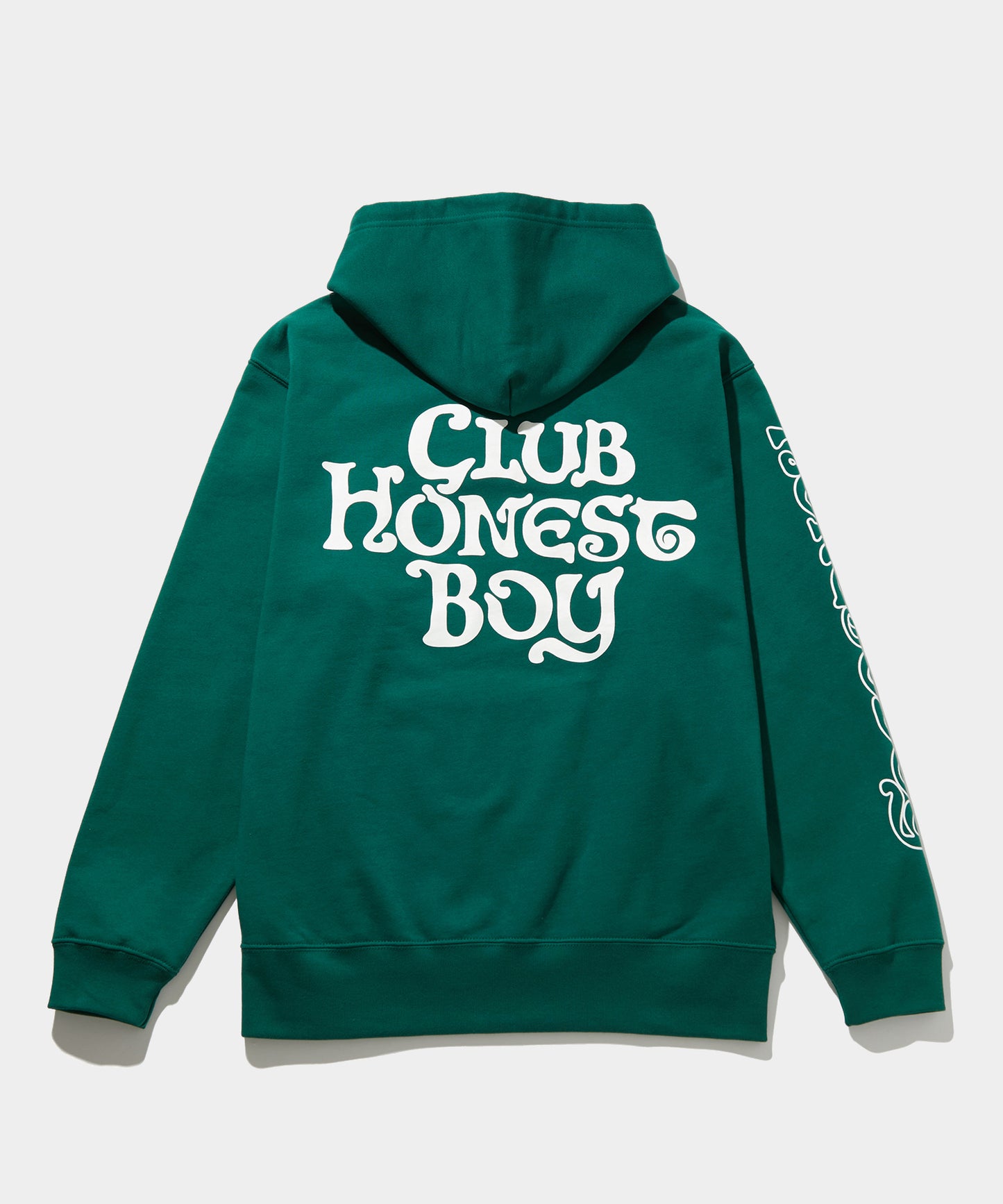 CLUB HONEST BOY HOODIE / LS GREEN