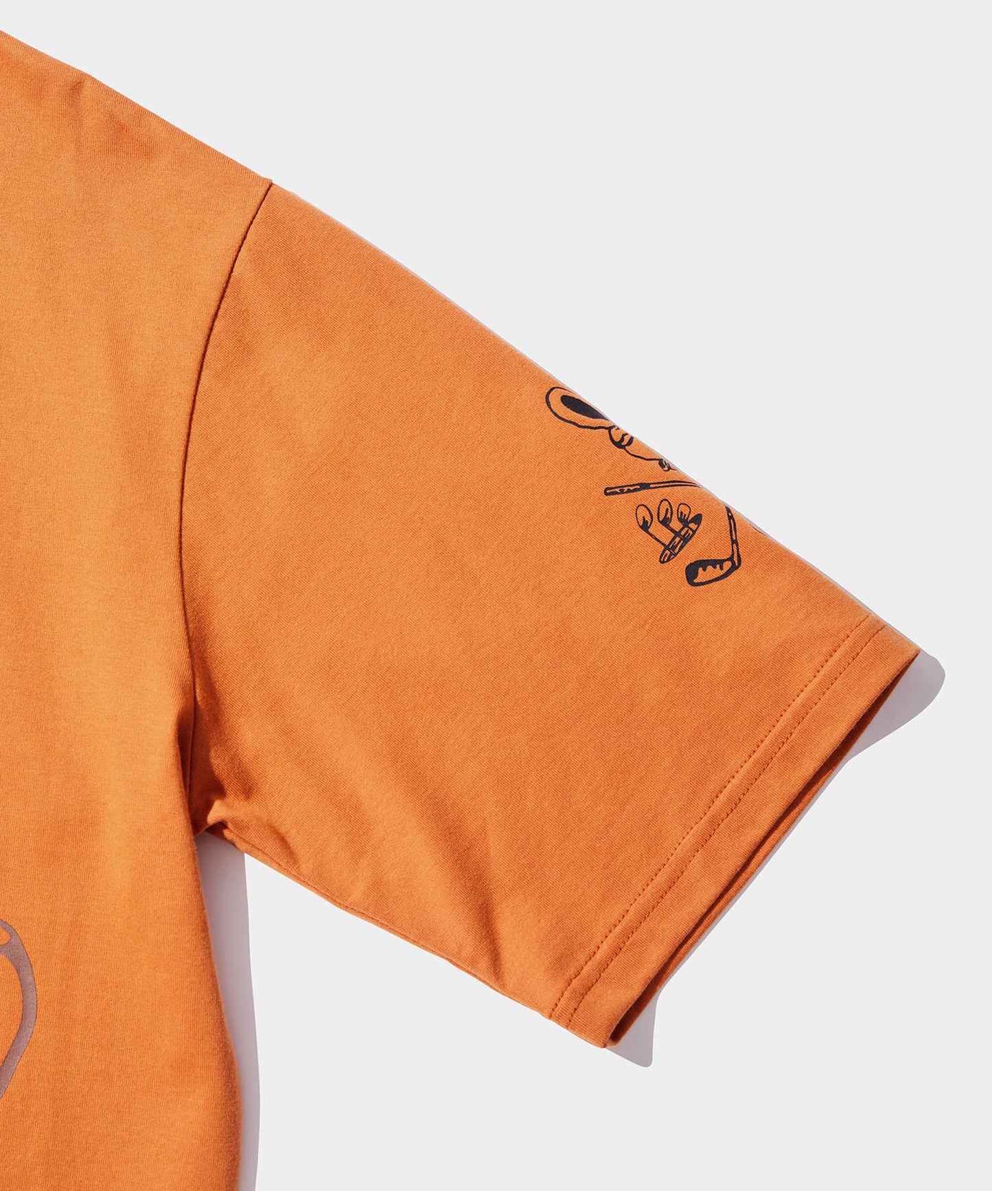 CLUB HONEST BOY MOCK T-SHIRTS ORANGE