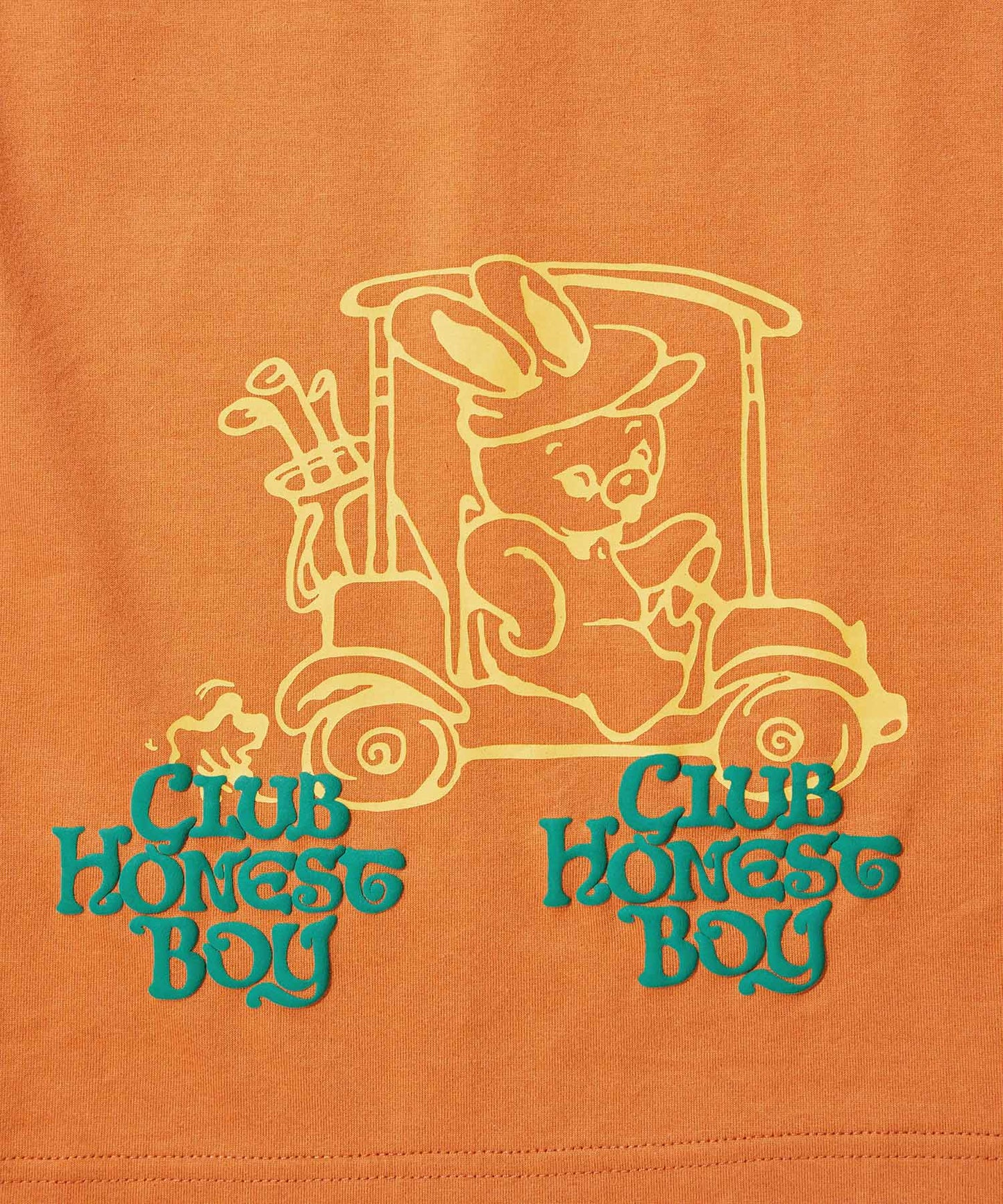 CLUB HONEST BOY MOCK T-SHIRTS ORANGE