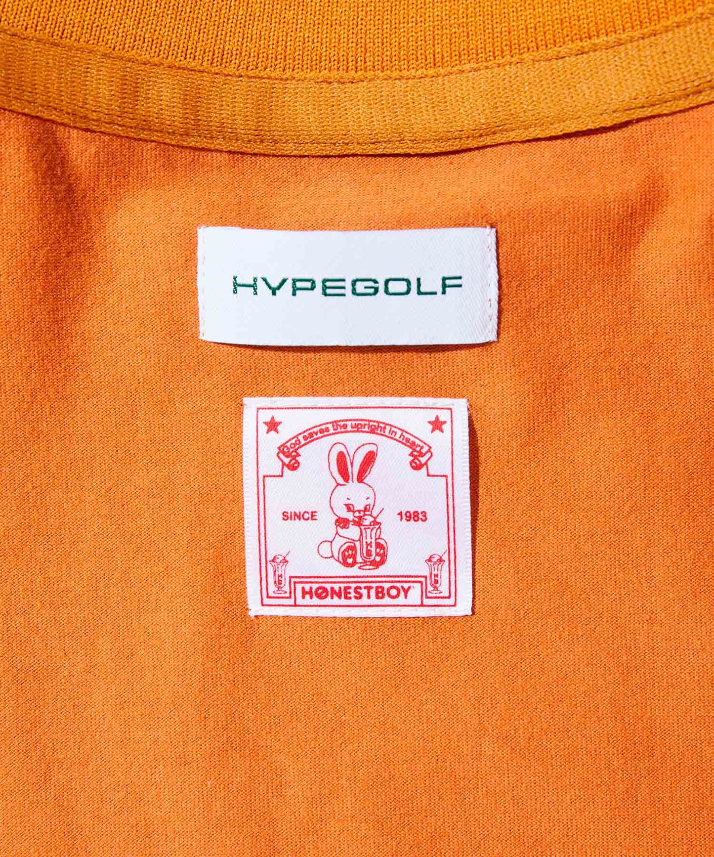 CLUB HONEST BOY MOCK T-SHIRTS ORANGE