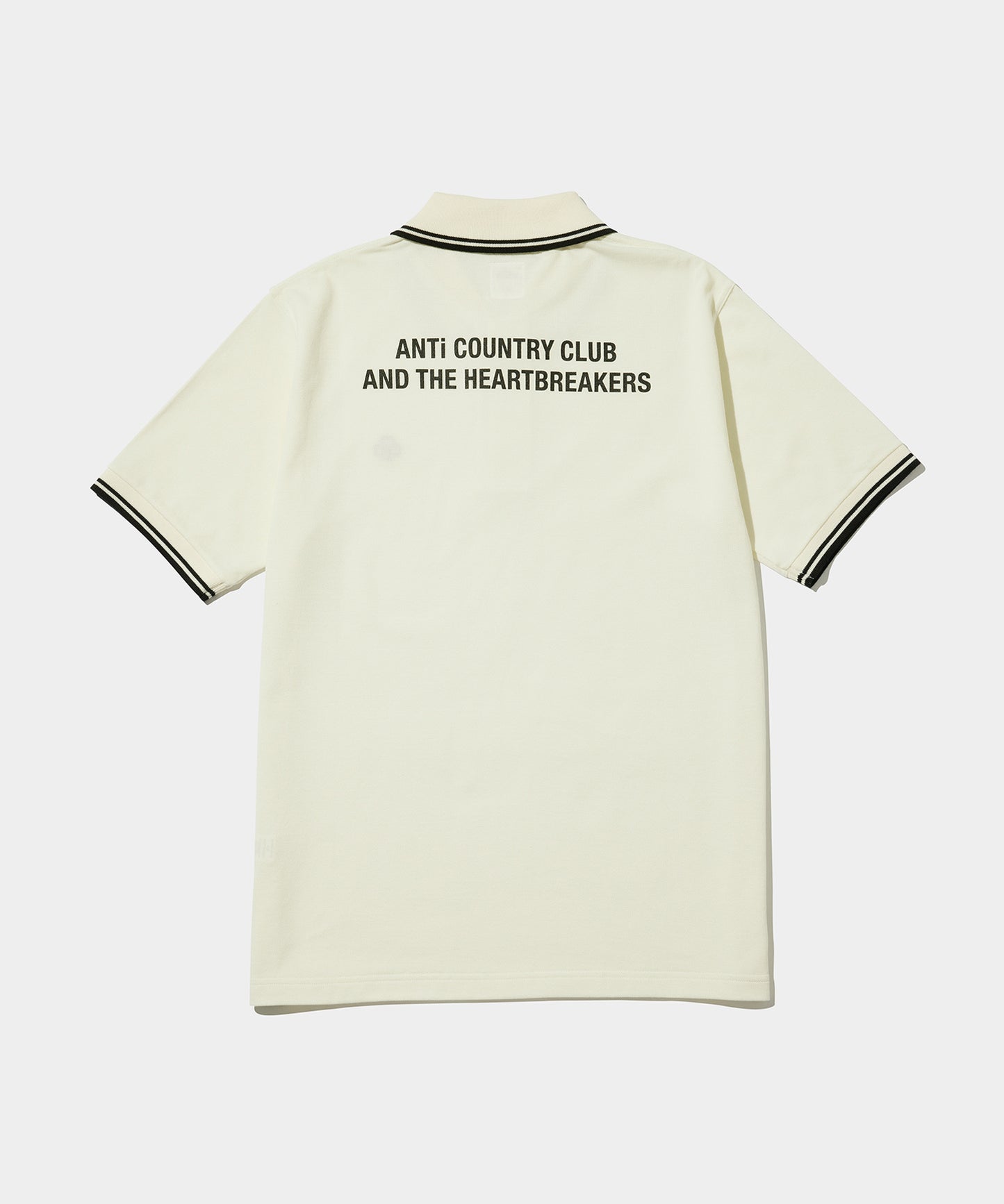 BEDWIN × ANTI COUNTRY CLUB S/S POLO SHIRT WHITE