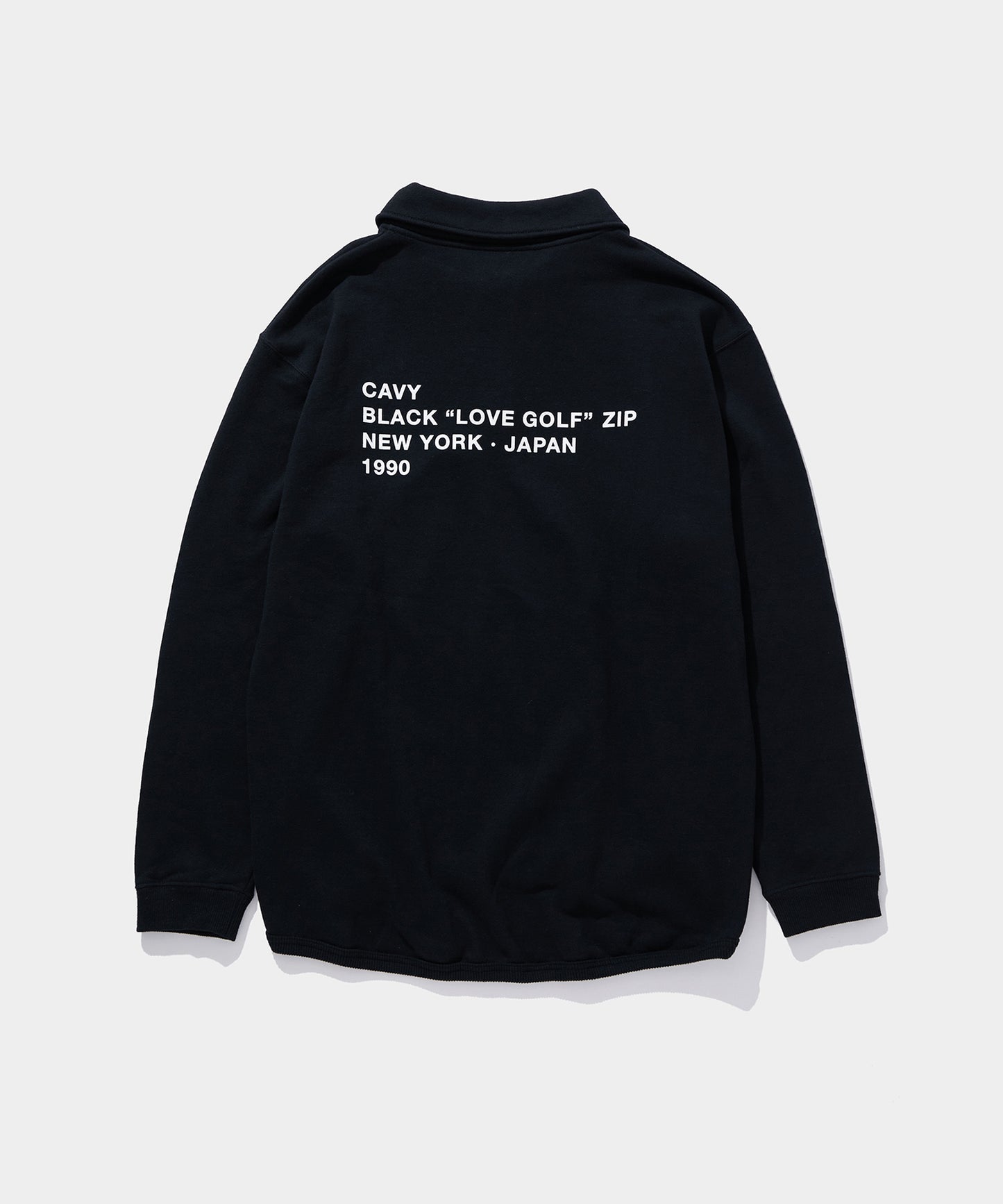 CAVY SWEAT SHIRTS / LS HALF ZIP