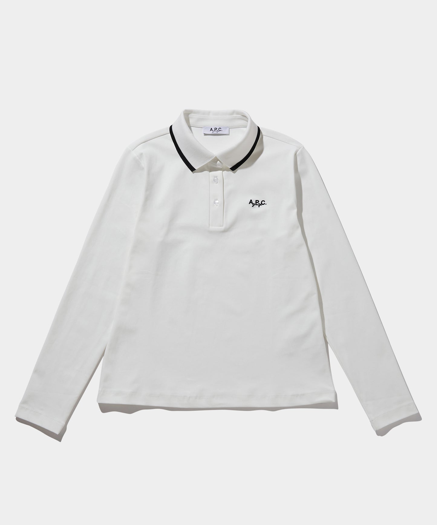 Women's A.P.C.golf POLO WHITE