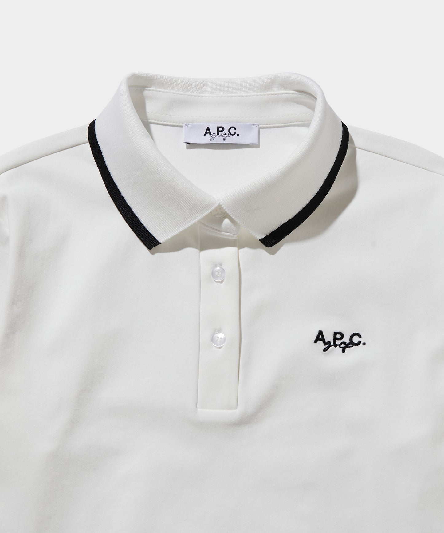 Women's A.P.C.GOLF POLO WHITE