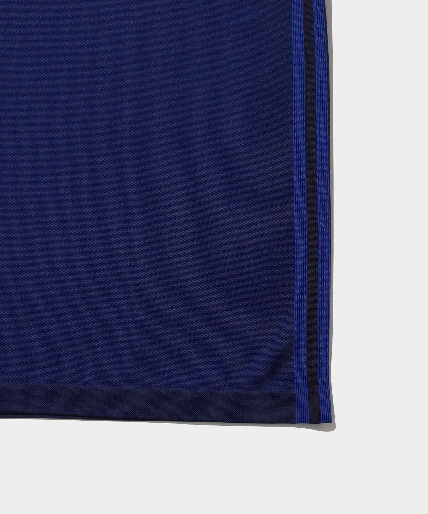 adidas PRIMEKNIT サイドシームレス 半袖ポロシャツ BLUE