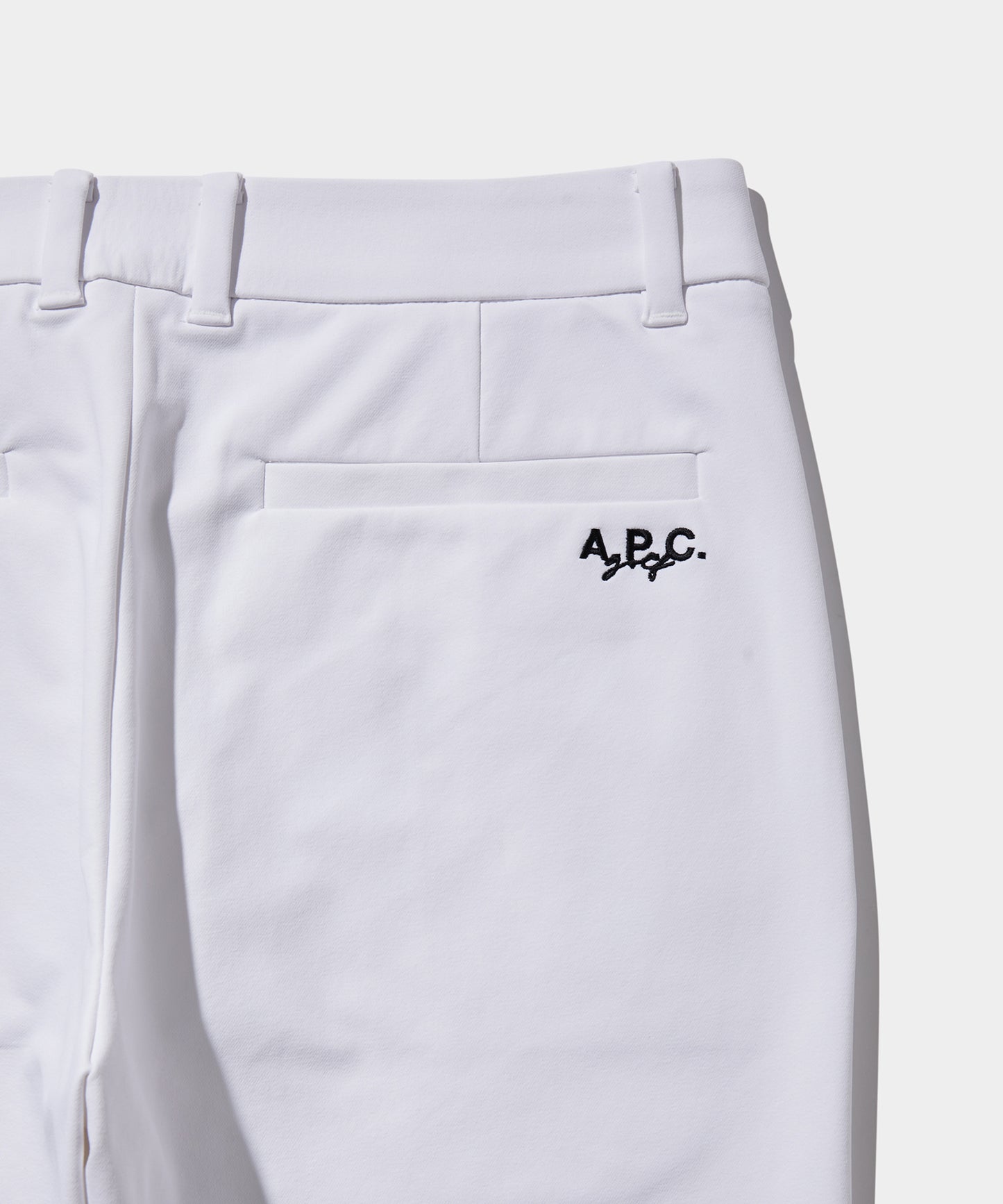 A.P.C.GOLF Podocarps Pants WHITE