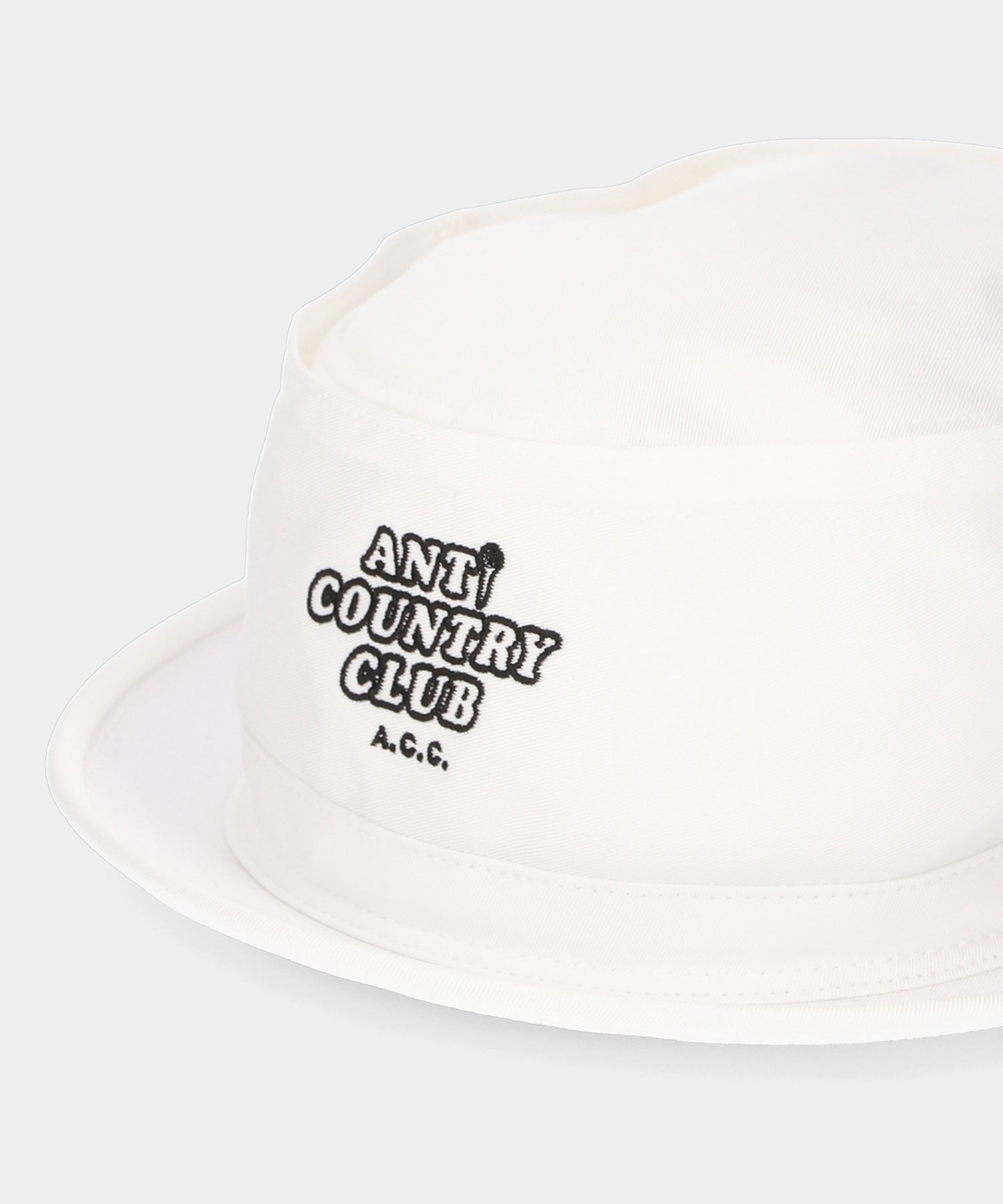 BEDWIN x ACCT PORK PIE HAT WHITE – HYPEGOLF ONLINE STORE