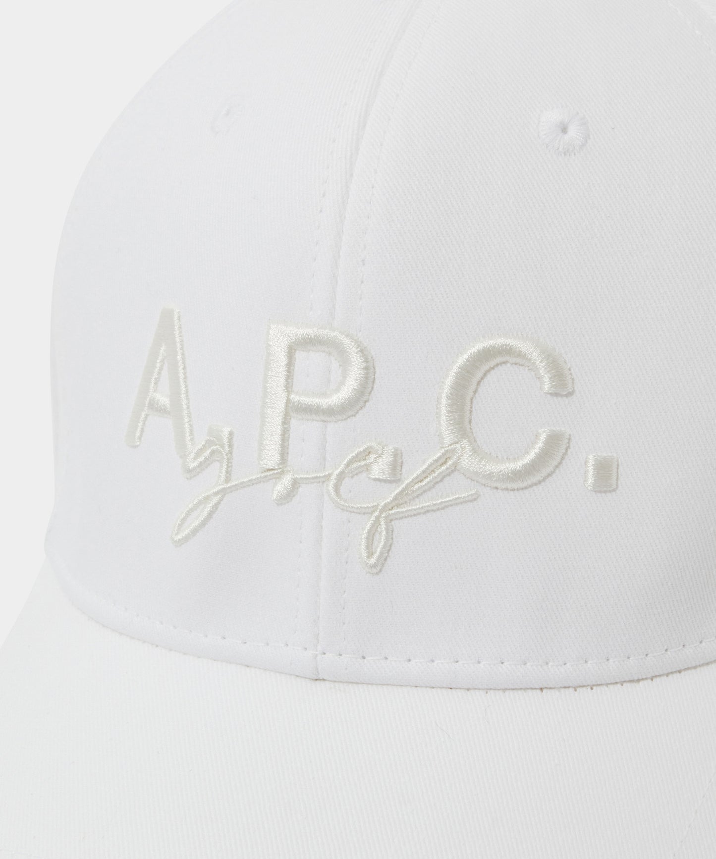 A.P.C.GOLF CAP WHITE