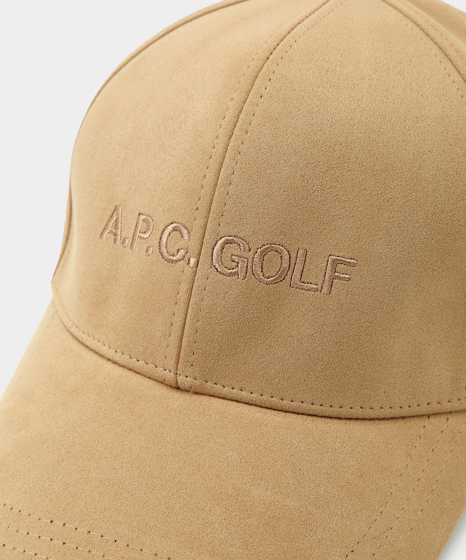 A.P.C. GOLF】CAP ゴルフ キャップ キャメル グリーン - ゴルフ