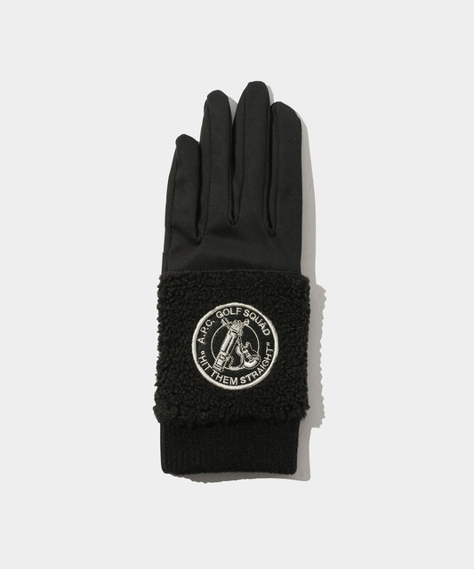 A.P.C.GOLF GLOVE BLACK