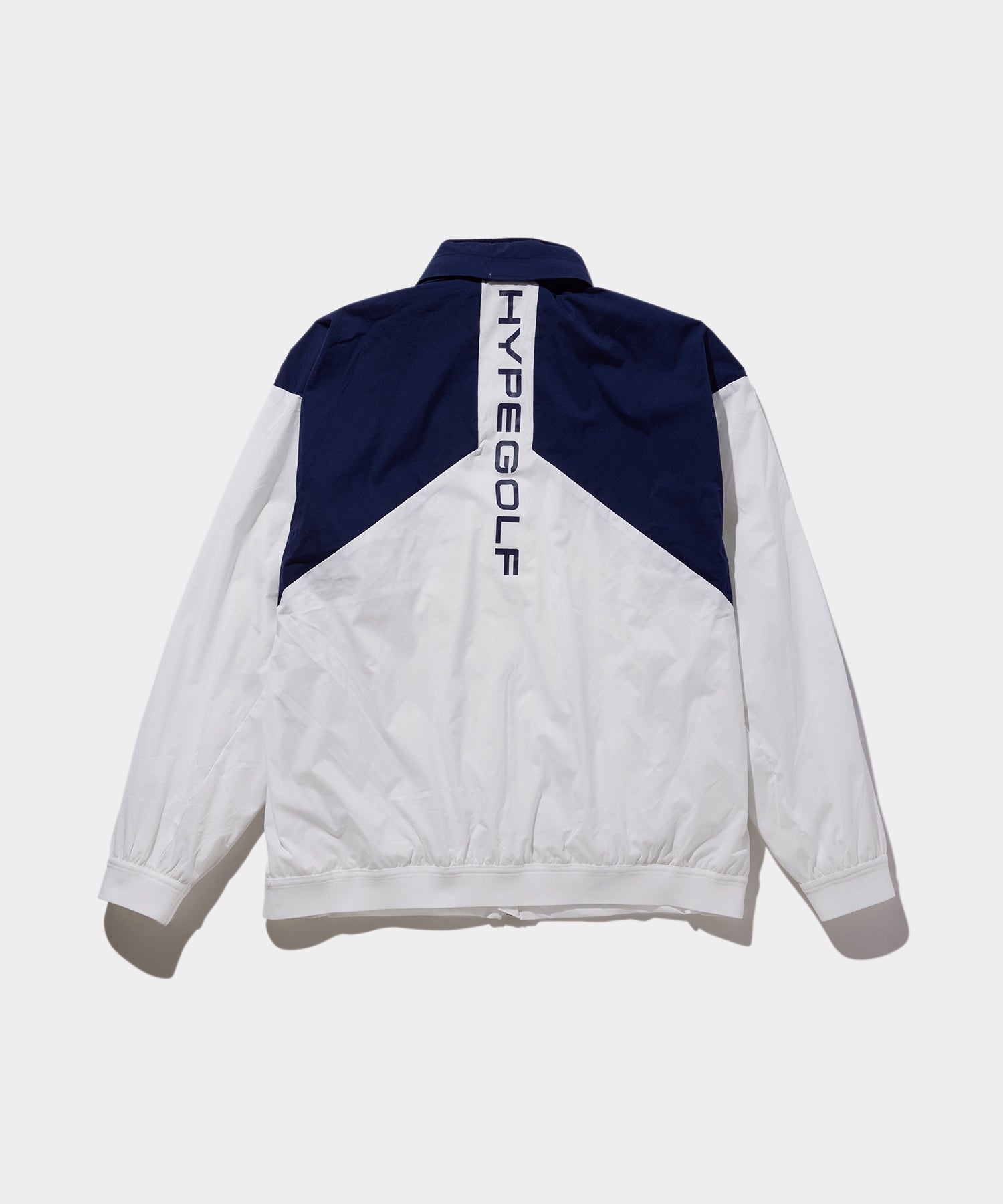 WOVEN NYLON FULL ZIP JACKET WHITE – HYPEGOLF ONLINE