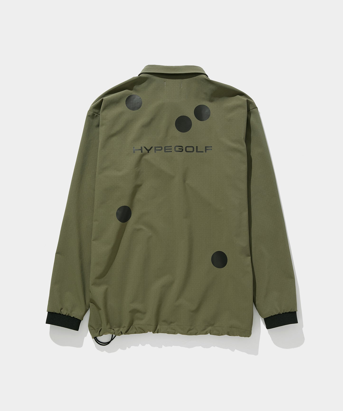 Dot Motif StormFleece Pull Over Shirt KHAKI