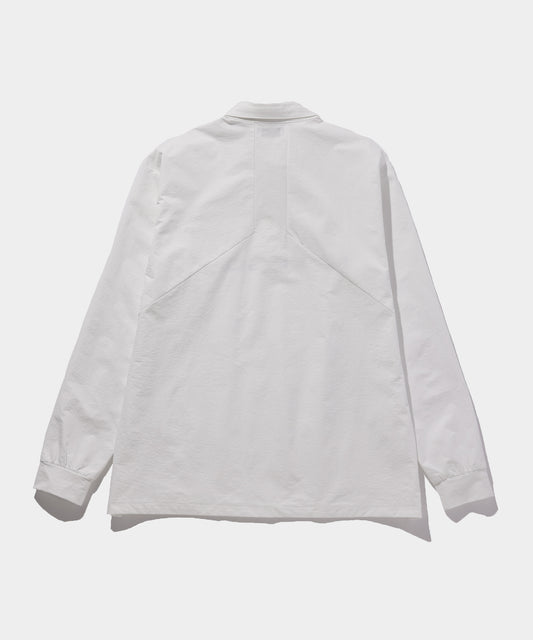 LOGO motif Pull Over Shirt WHITE