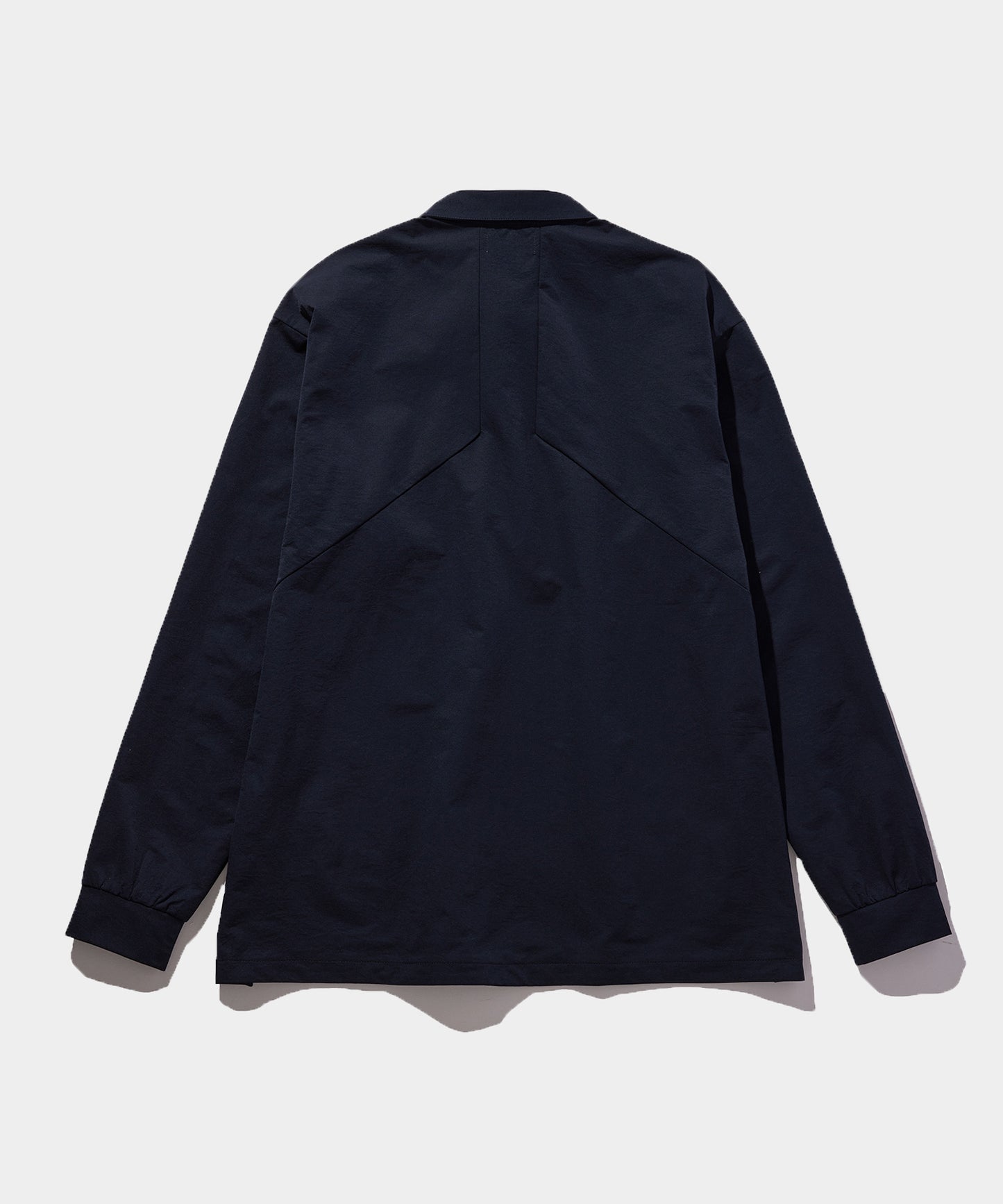 LOGO motif Pull Over Shirt NAVY