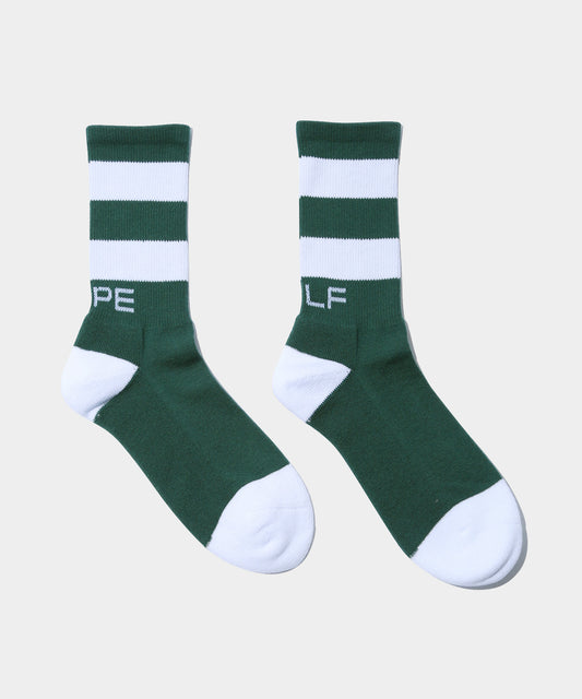 LINED SOCKS GREEN