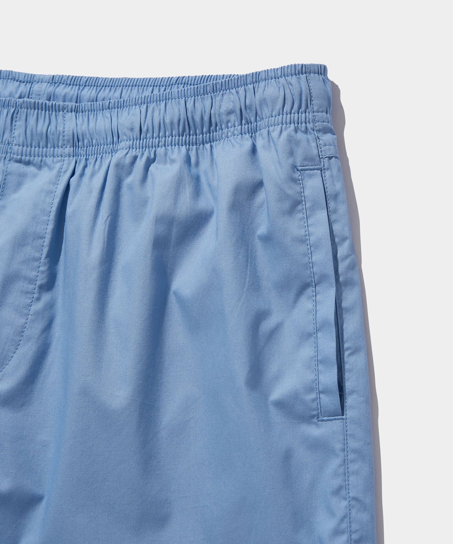 Embroidered SHORTS BLUE